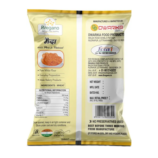 Bregano Maida | Made from Natural Wheat Grains | 500g Pack