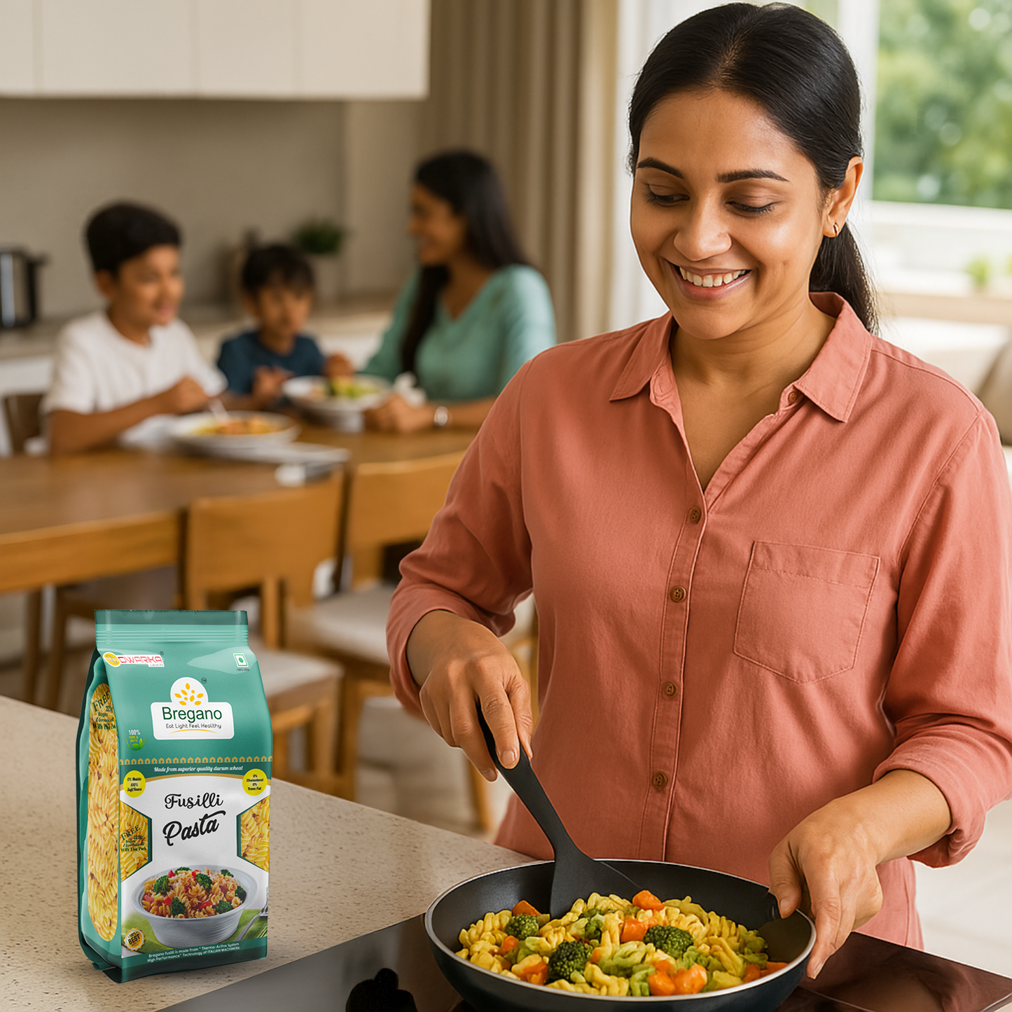 Kitchen Saver Combo Pack – Pasta, Besan, Poha, Vermicelli & Dalia | Everyday Grocery Value Pack