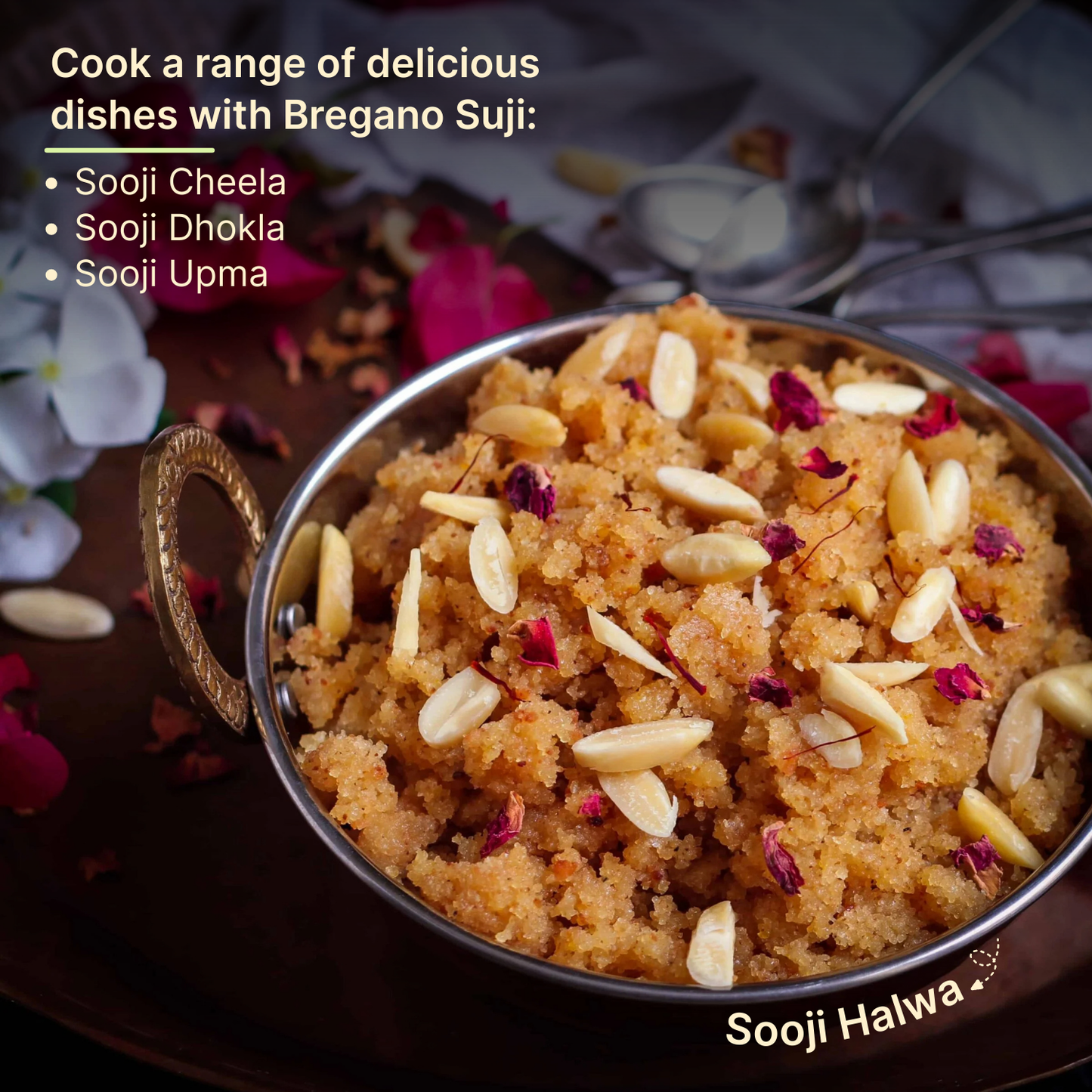 Bregano Sooji | Fine Quality Semolina | 500g Pack