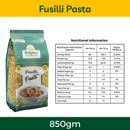 Family Pasta Combo Pack – Fusilli Pasta, Penne Pasta, Macaroni & Grocery Essentials