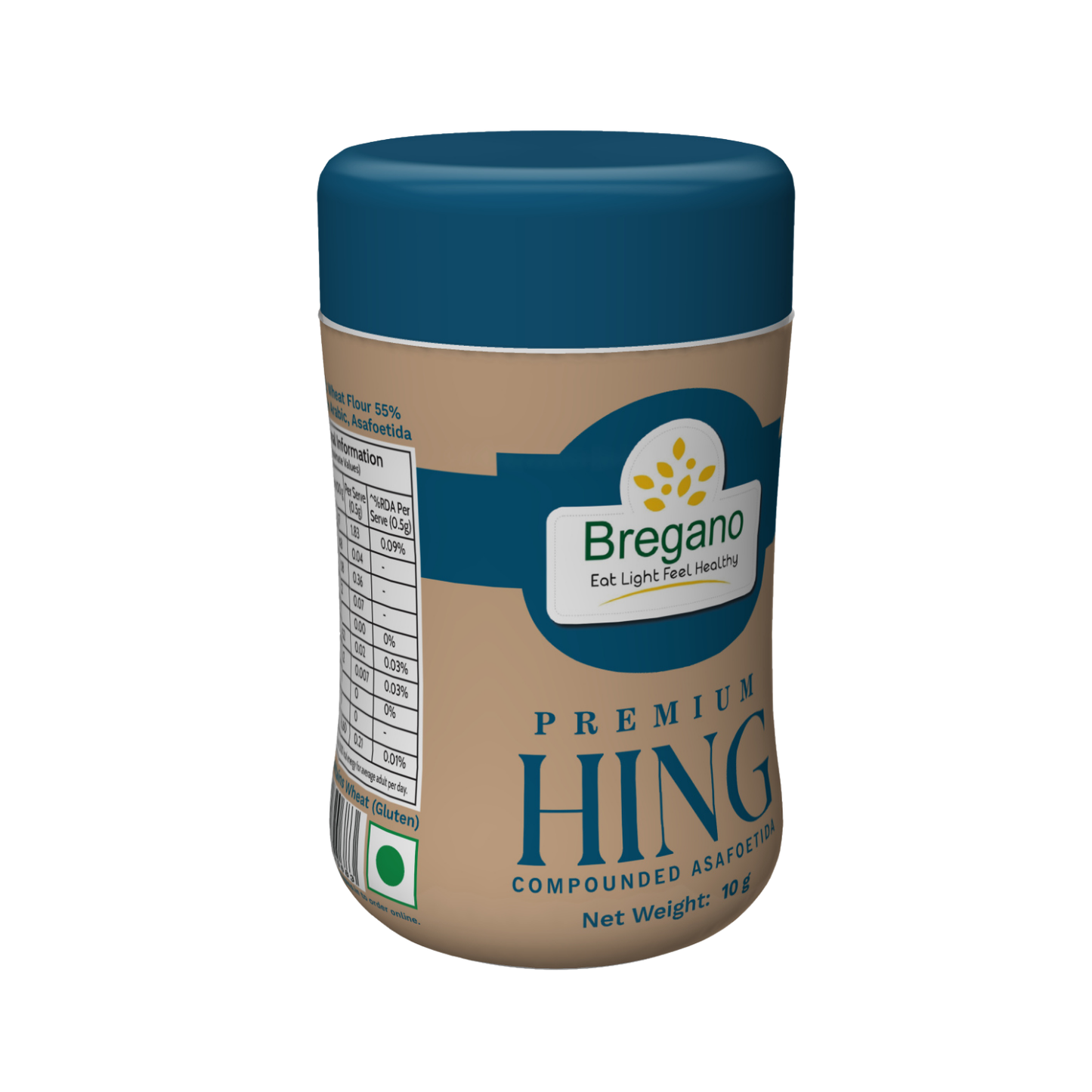 Bregano Premium Hing | Strong Aroma & Authentic Flavour | 10gmX10 Pack