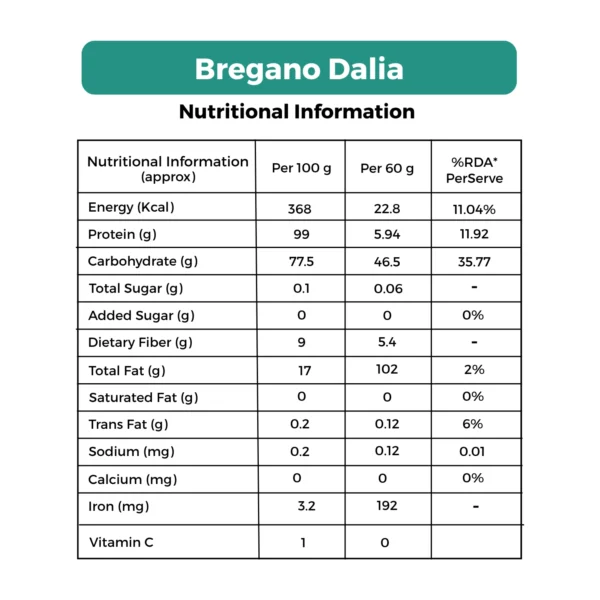 Bregano Dalia – 500g | Pack of 2 - Image 3