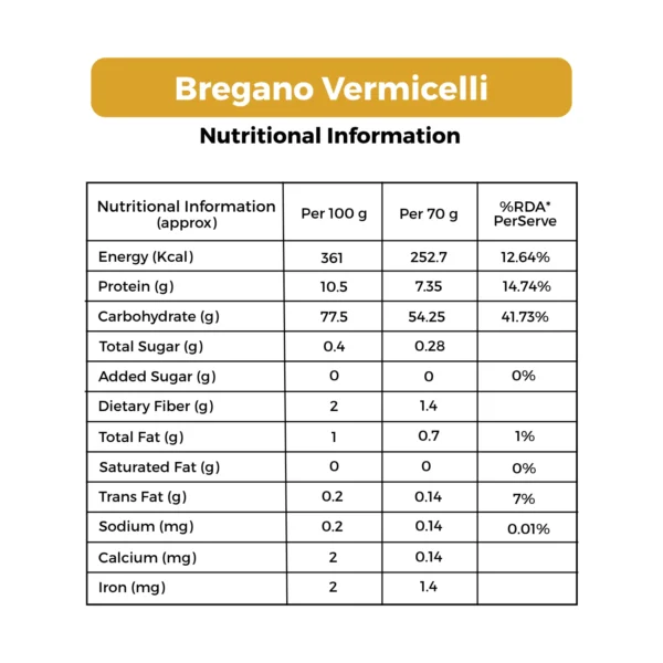 Bregano Vermicelli – 800g | Pack of 2 - Image 5