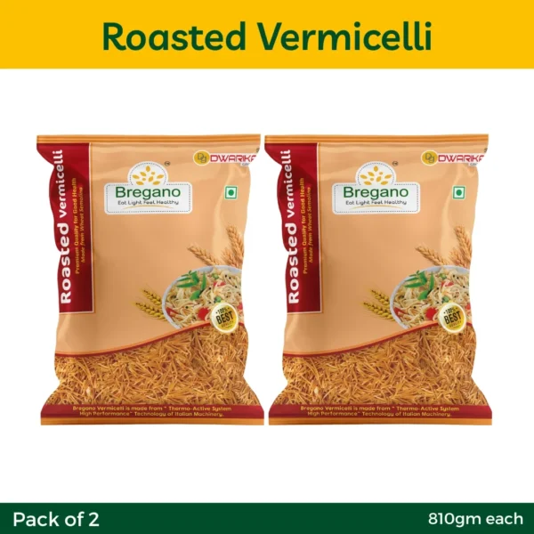 Bregano Roasted Vermicelli – 810g | Pack of 2